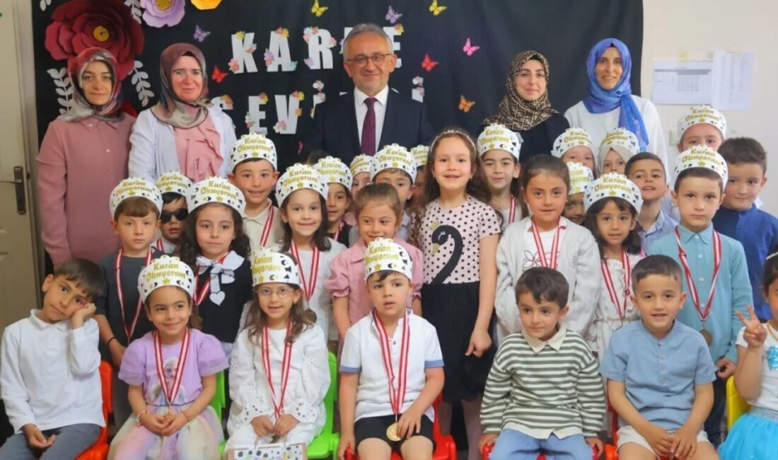 Bayburt İl Müftülüğüne bağlı 4-6 yaş Kur’an kurslarında öğrenimlerini tamamlayan