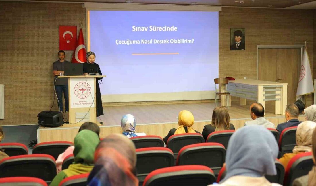 Bayburt’ta, Sağlık Bakanlığı tarafından hayata geçirilen ’Sağlıklı Hayat Saatleri’ programının