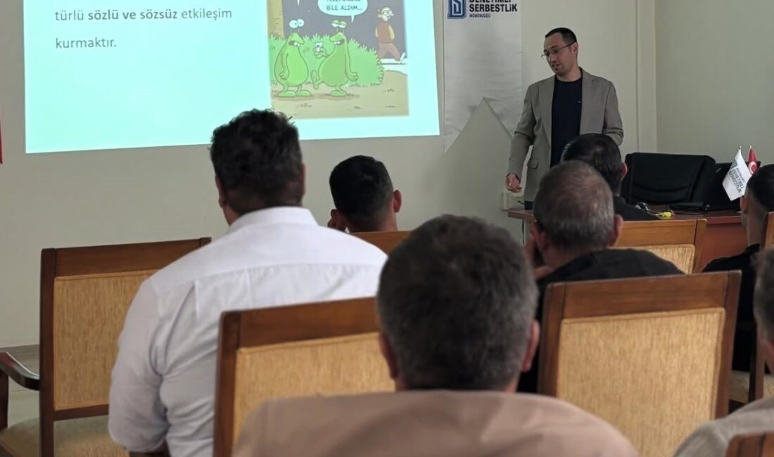 Bayburt Denetimli Serbestlik Müdürlüğünce yükümlülerin kişisel gelişimine katkı sağlamak amacıyla