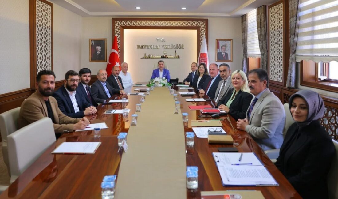 İl Tanıtım ve Geliştirme Kurulu Toplantısı’nda, Bayburt’un tarihi, kültürel ve