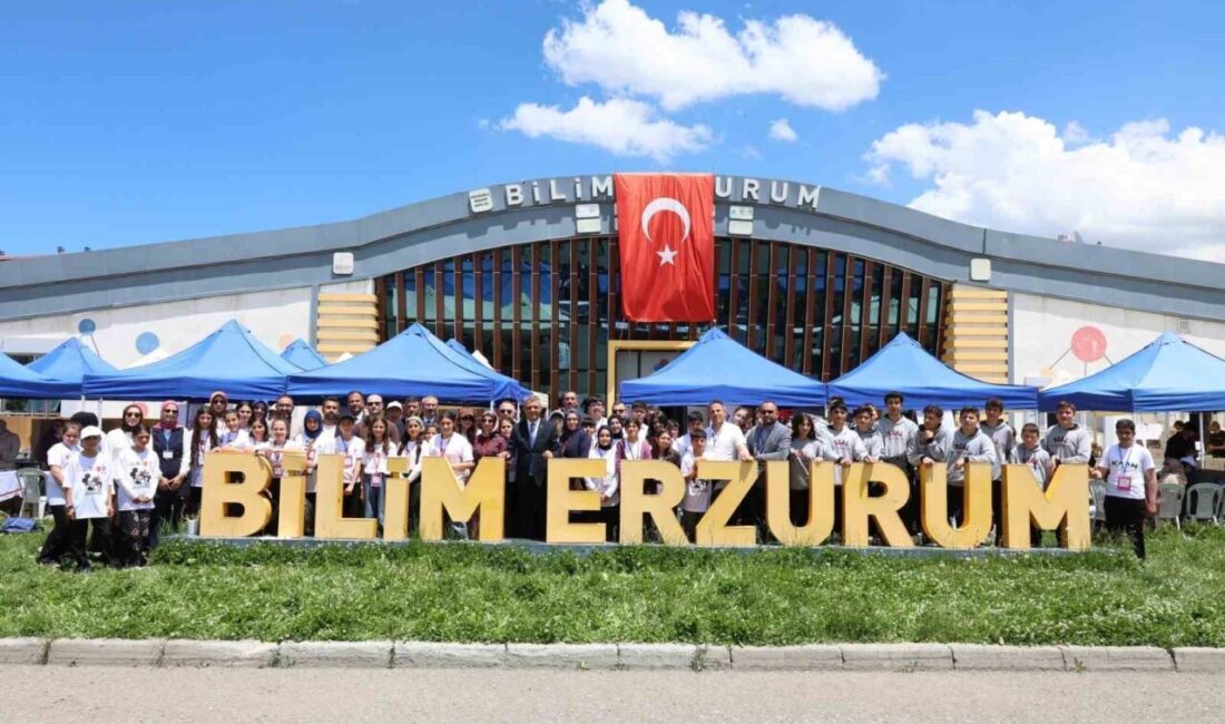 Erzurum İl Millî Eğitim Müdürlüğü koordinesinde, Bilim Erzurum’da düzenlenen 4006-C