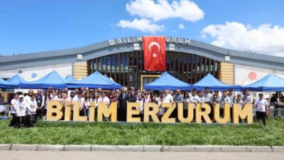 Erzurum İl Millî Eğitim Müdürlüğü koordinesinde, Bilim Erzurum’da düzenlenen 4006-C