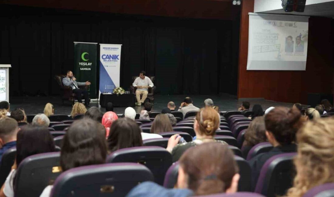 SAMSUN (İHA) – Samsun’un Canik Belediyesi’nin ilçede düzenlediği söyleşi programında