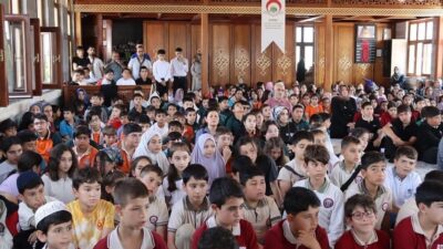 Erzincan’da, Çevreme Duyarlıyım, Değerlerime Sahip Çıkıyorum (ÇEDES) Projesi kapsamında yürütülen