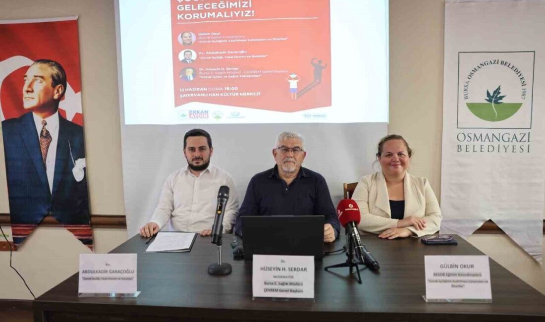 Çocukların geleceğine sahip çıkan Osmangazi Belediyesi, “Çocuklar Geleceğimiz; Geleceğimizi Korumalıyız!”