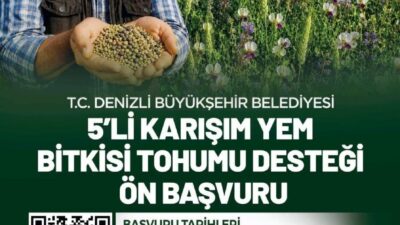 Denizli Büyükşehir Belediyesi, yerel üretimi canlandırmak, kırsal kalkınmayı desteklemek ve