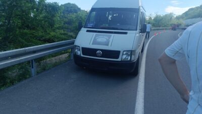 Ordu’nun Ulubey ilçesinde seyir halindeyken kalp krizi geçiren dolmuş şoförü