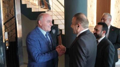 Duhok Ticaret ve Sanayi Odası ile IKBY heyeti ETSO’nı ziyaret