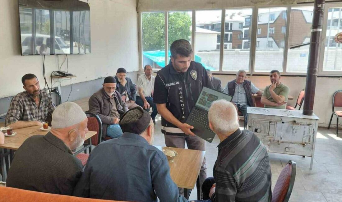 Erzincan İl Emniyet Müdürlüğü Narkotik Suçlarla Mücadele Şube Müdürlüğünce yürütülen