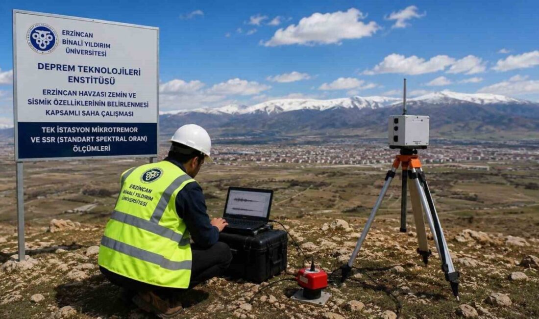 Erzincan’da deprem kaynaklı risklerin daha iyi anlaşılması amacıyla, Erzincan Binali