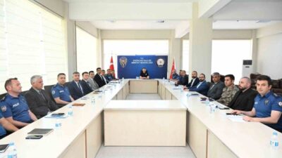 Erzincan İl Emniyet Müdürlüğünde, Ankara’da düzenlenecek 36. NATO Zirvesi kapsamında