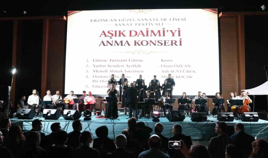 Erzincan Güzel Sanatlar Lisesi tarafından düzenlenen Sanat Festivali, Âşık Daimi