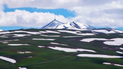 Erzurum türküleri üzerine yapılan bir araştırmada; dağlar, iklim şartları, bitki