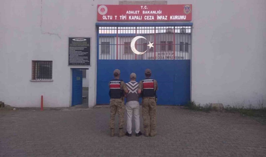Erzurum’da jandarma ekipleri, haklarında arama kararı olan şahıslara karşı operasyon