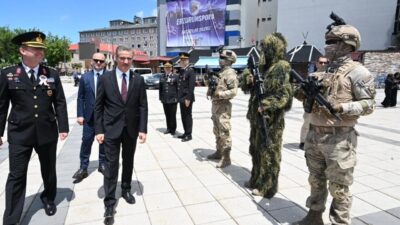 Erzurum Valisi Aydın Baruş, Jandarma Teşkilatı’nın 187. Kuruluş Yıl Dönümü