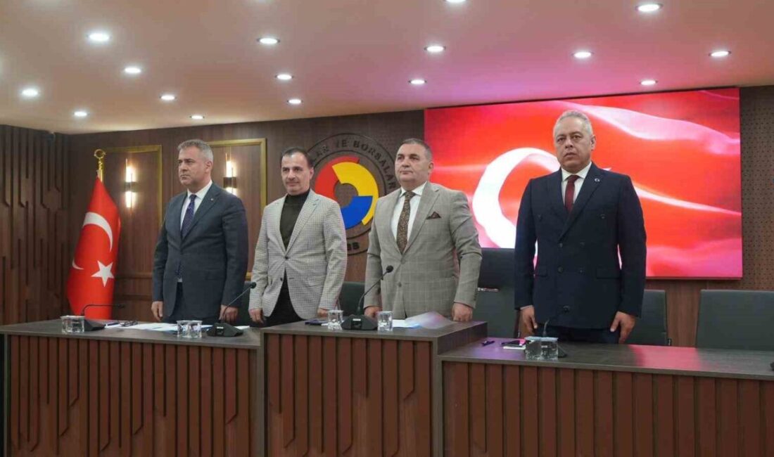Erzurum Ticaret ve Sanayi Odası (ETSO) mayıs ayı olağan meclis