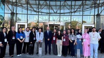 Erzurum Teknik Üniversitesi (ETÜ) İktisadi ve İdari Bilimler Fakültesi öğrencileri,