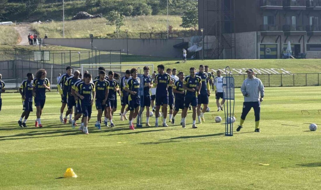 Yeni sezon hazırlıkları kapsamında Düzce’de kamp yapan Fenerbahçe, günün ikinci