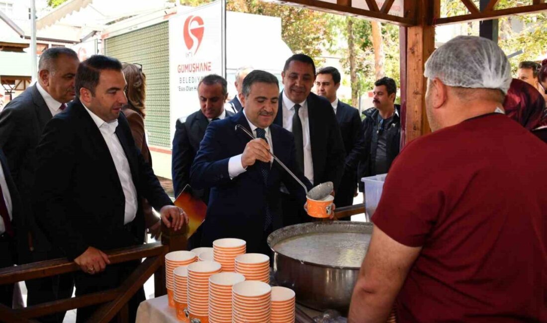 Gümüşhane’de “Bir Sofrada Miras” temasıyla bu yıl beşincisi kutlanan Türk