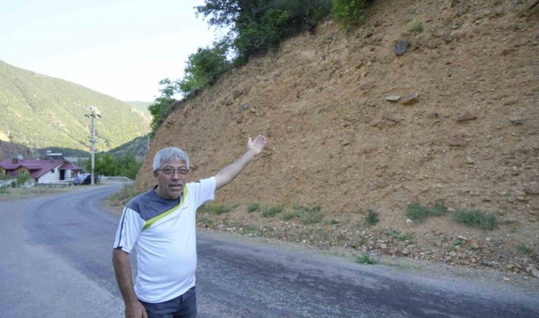 Gümüşhane’de toprak kaymaları nedeniyle vatandaşların tapulu tarım arazileri günden güne