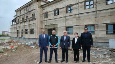 Sivas’ın Hafik ilçesinde yapımı devam eden 10 yataklı Hafik Devlet