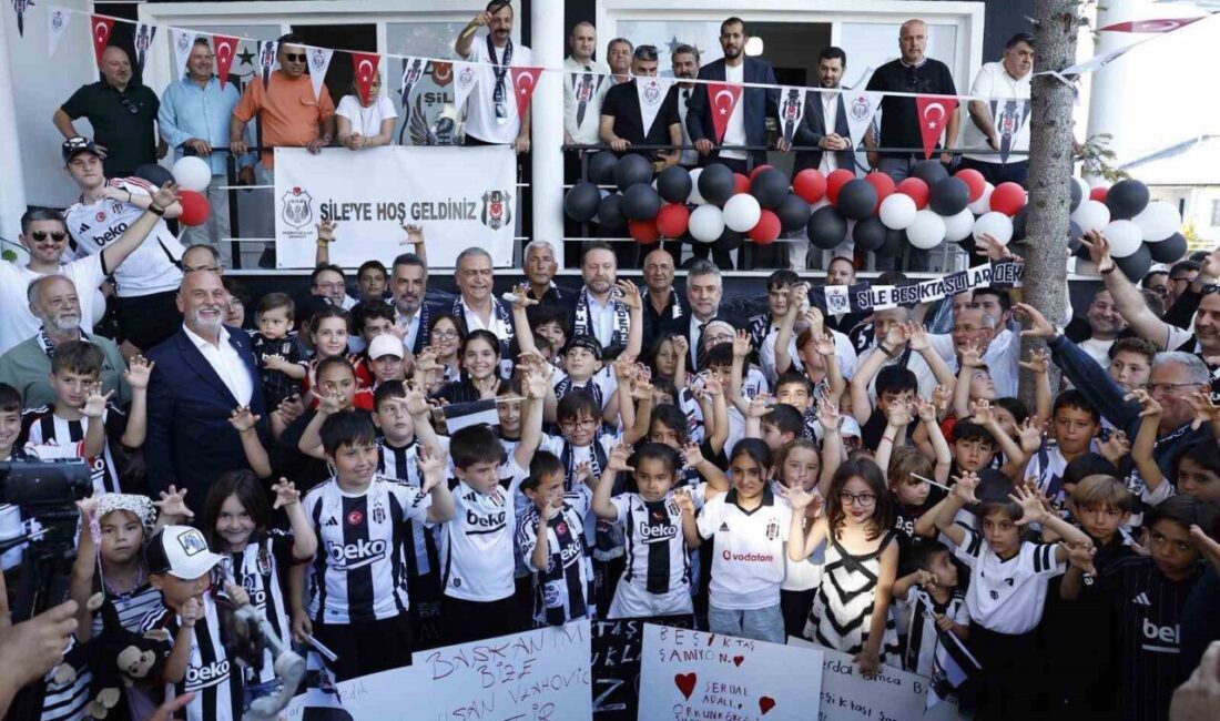 Beşiktaş İkinci Başkanı Hakan Daltaban, Şile Beşiktaşlılar Derneği’nin açılış töreninde