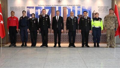 Erzurum Valisi Aydın Baruş, Jandarma Teşkilatı’nın 187’nci kuruluş yıl dönümü