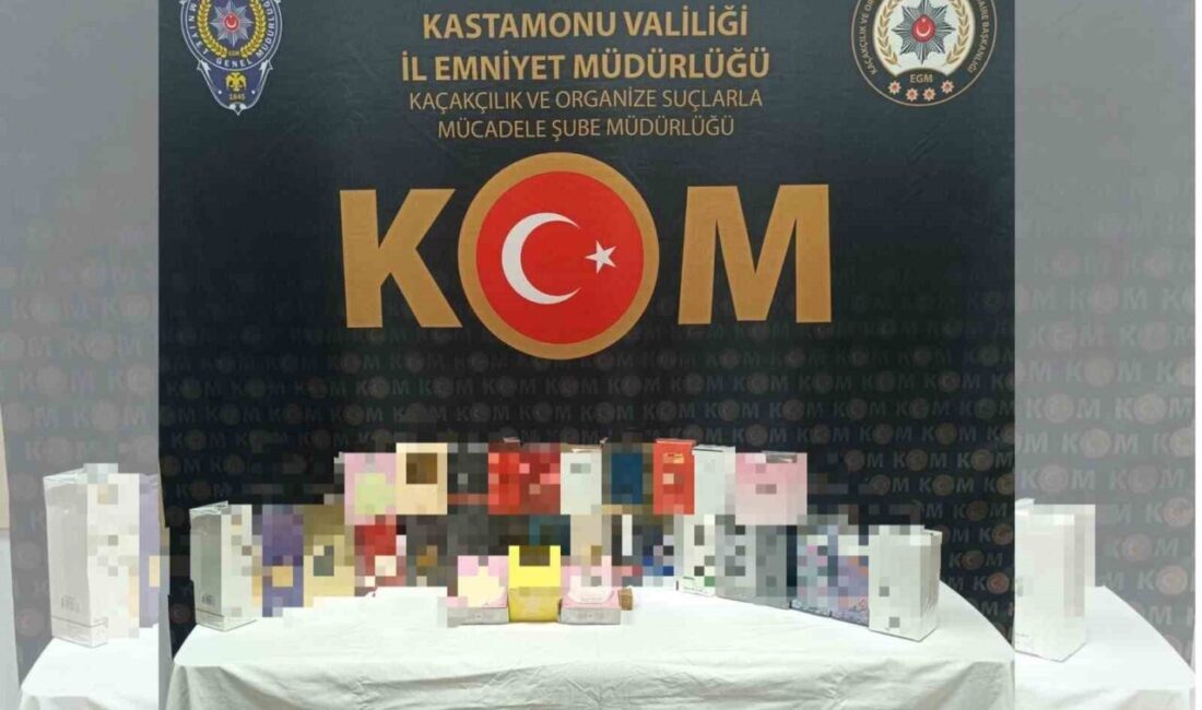 Kastamonu’da polis ekiplerince gerçekleştirilen kaçakçılık operasyonunda 7 adet gümrük kaçağı