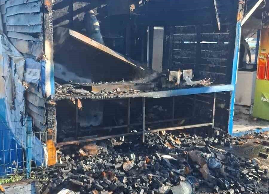 Kastamonu’nun Cide ilçesinde kafede çıkan yangın, itfaiye ekipleri tarafından söndürüldü.