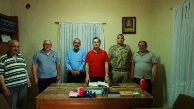 Kemaliye Kaymakamı Emirhan Arıkan, köy ziyaretleri kapsamında Subaşı (Başekrek) köyünü