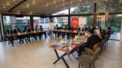Erzincan’da, Cumhurbaşkanlığı Kararnamesi ile görev yerleri değişen kaymakamlar için veda