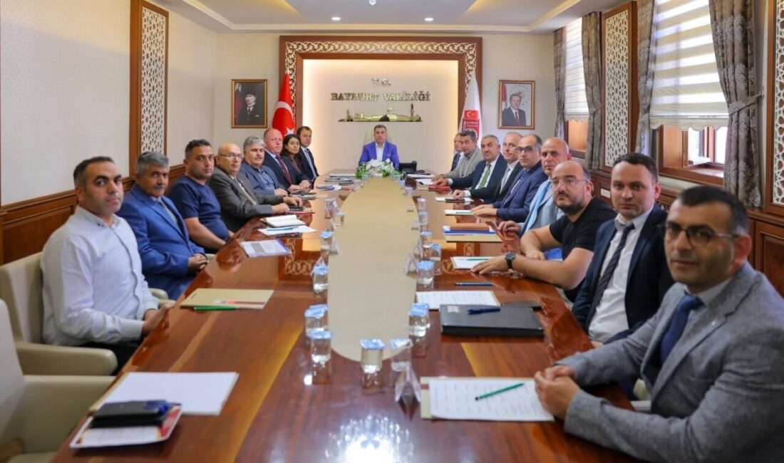 Köy Altyapısını Destekleme Projesi (KÖYDES) Tahsisat Komisyonu Değerlendirme Toplantısı’nda, Bayburt