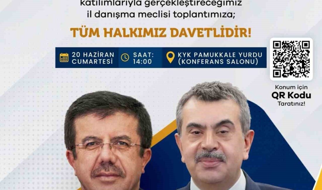 Milli Eğitim Bakanı Yusuf Tekin, AK Parti Denizli İl Danışma