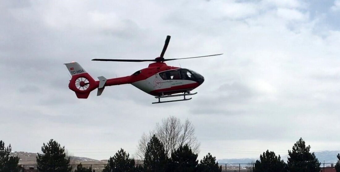 Erzincan’ın Refahiye ilçesine bağlı ulaşımı güç bir köyde nefes darlığı