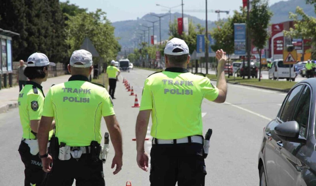 Ordu’da trafik ekiplerince son bir haftada yapılan denetimlerde 19 bin