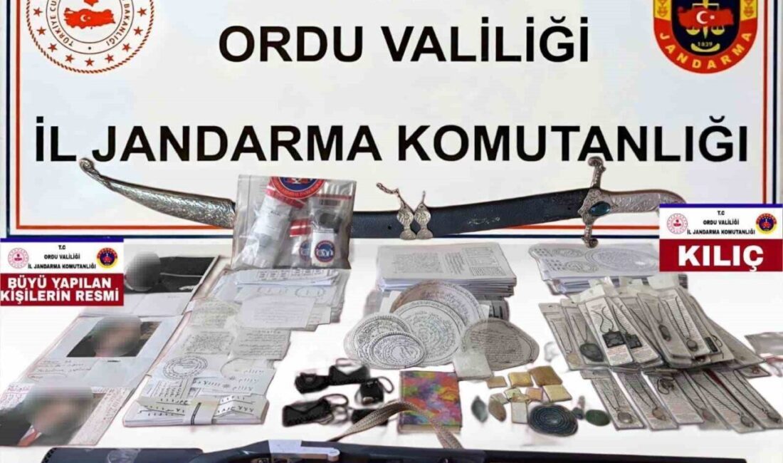 Ordu’nun Perşembe ilçesinde düzenlenen operasyonda vatandaşların dini duygularını istismar ederek