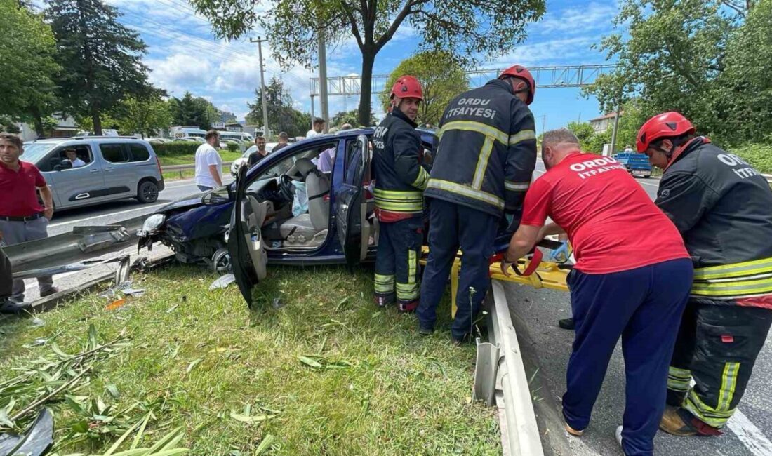 Ordu’nun Fatsa ilçesinde meydana gelen iki farklı trafik kazasında 5