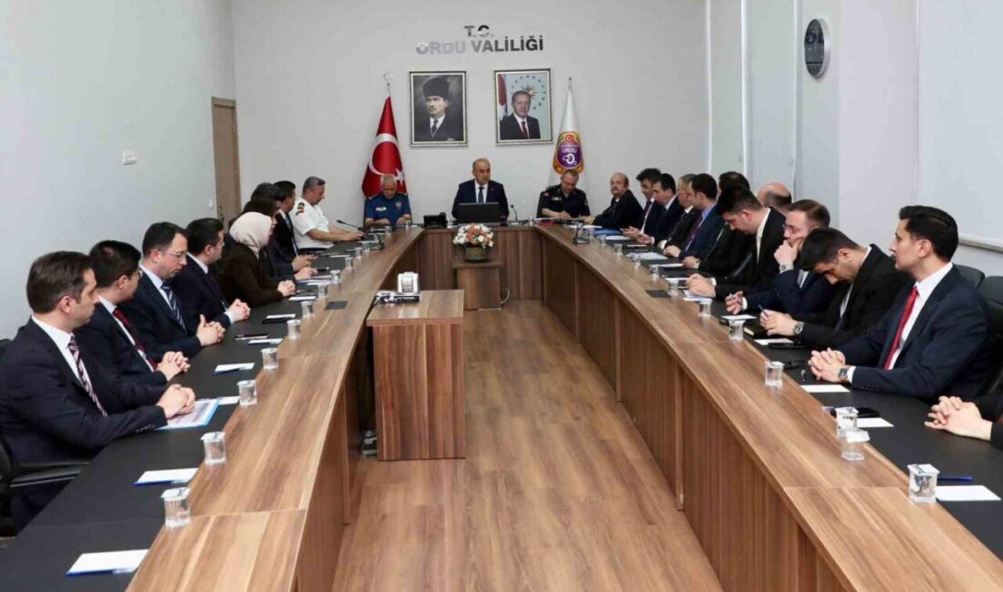Ordu Valisi Muammer Erol, 2026 yılı mayıs ayında il genelinde
