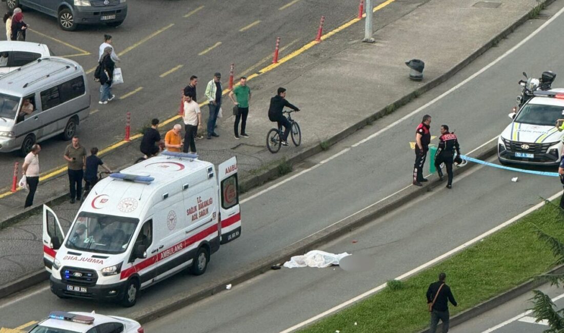 Rize’de kamyonetin çarptığı kadın hayatını kaybetti, sürücü kazanın ardından olay