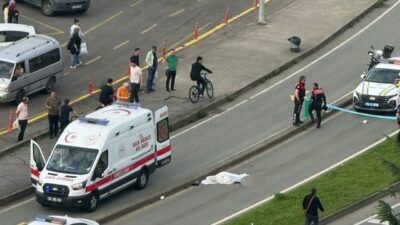 Rize’de kamyonetin çarptığı kadın hayatını kaybetti, sürücü kazanın ardından olay