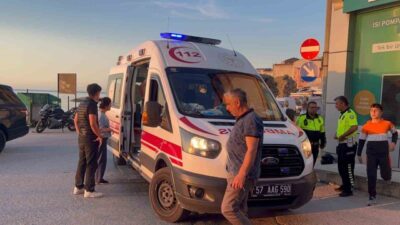 Sinop’ta seyir halindeki motosikletin devrilmesi sonucu meydana gelen kazada 1