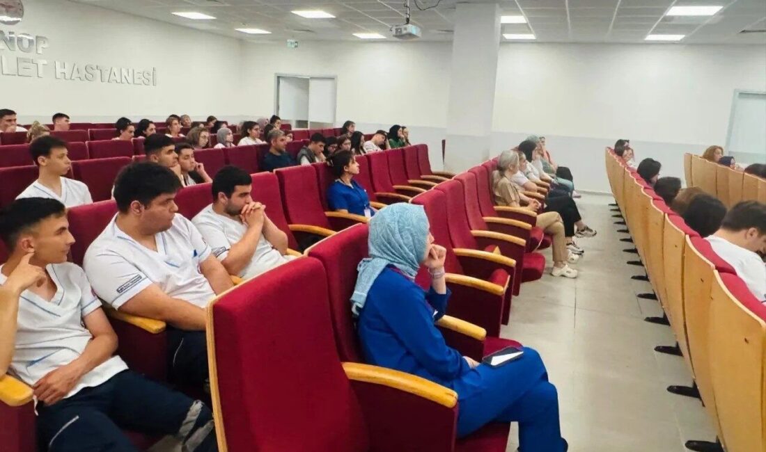 Sinop Atatürk Devlet Hastanesi’nde, Halk Sağlığı Genel Müdürlüğü tarafından yürütülen