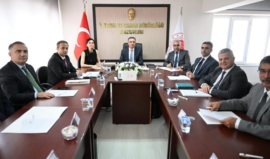 Erzurum’da “Toprak Koruma Kurulu Toplantısı” Vali Aydın Baruş başkanlığında, İl