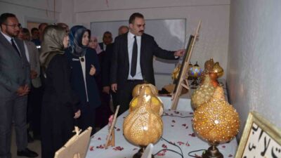 Erzincan’ın Tercan ilçesinde Hayat Boyu Öğrenme Haftası etkinlikleri kapsamında düzenlenen