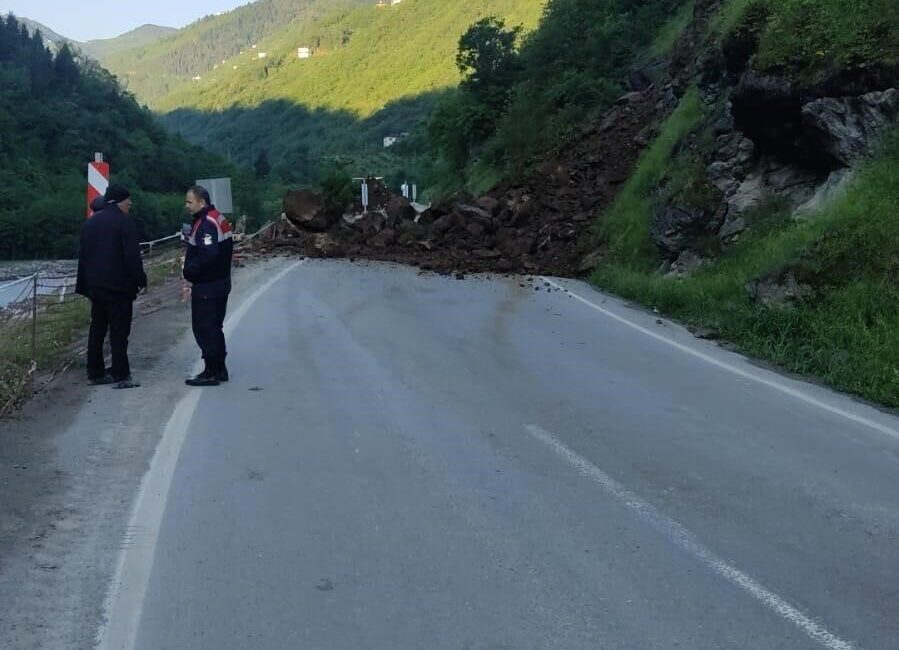 Trabzon’un Araklı ilçesi Karadere Vadisi Hasköy-Değirmencik mahallesi mevkiinde sabahın erken