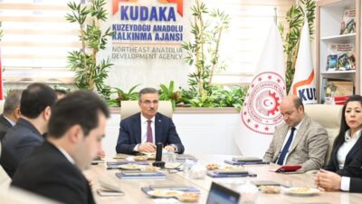 Erzurum Valisi Aydın Baruş, Kuzeydoğu Anadolu Kalkınma Ajansı’na (KUDAKA) bir