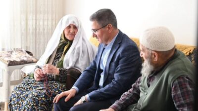 Erzurum Valisi Aydın Baruş, 15 Temmuz Gazisi Abdulhakim Aydın ile