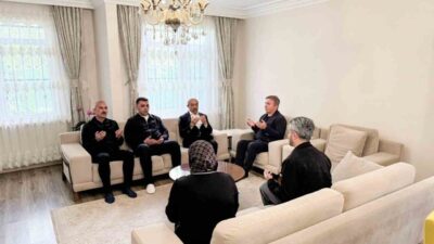 Erzincan Valisi Hamza Aydoğdu, İl Milli Eğitim Müdürü Hacı Ömer
