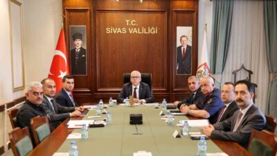 Sivas Valisi Yılmaz Şimşek, güvenlik ve kamu düzeninin sağlanmasına yönelik
