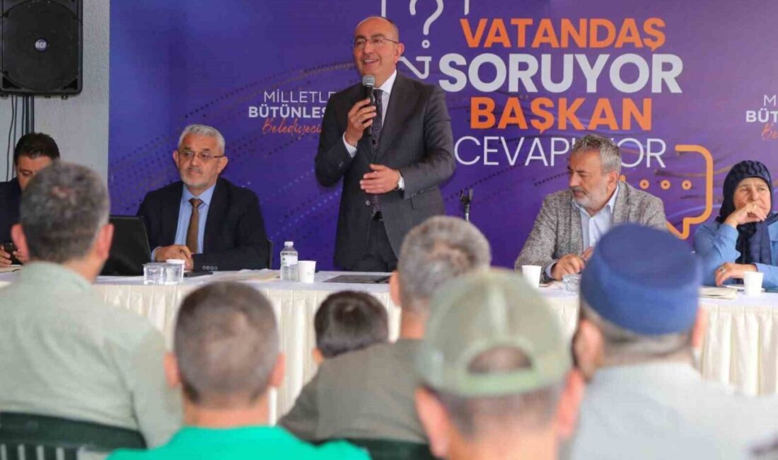 Konya’nın merkez Meram ilçesinde, vatandaşlarla yerel yönetim arasında doğrudan iletişim